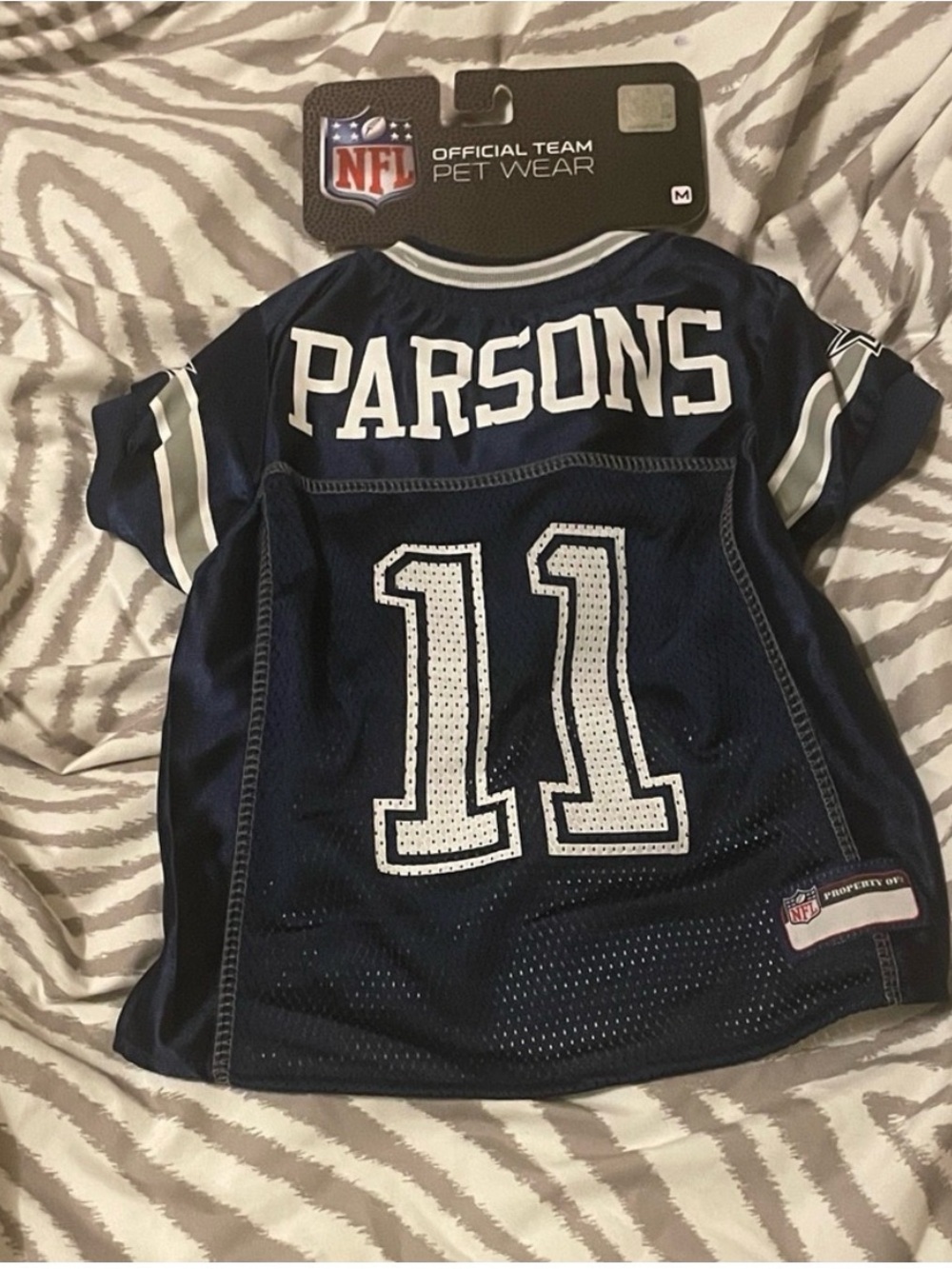 NFL Dallas Cowboys Parson #11 Dog Jersey Size: M